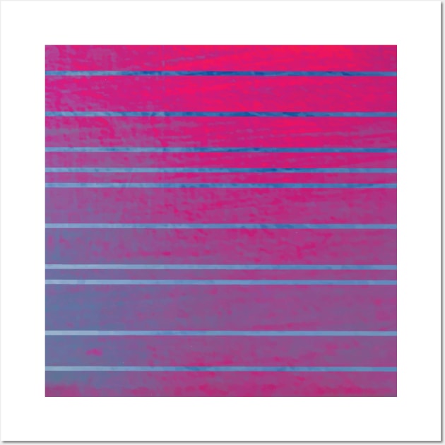 Opalescent Pinks & Blues Wall Art by PSCSCo